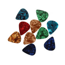 20X Multicolor Celluloid Acoustic Electric Guitar Picks Plectrums Thin 0.46mm