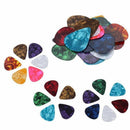 20X Multicolor Celluloid Acoustic Electric Guitar Picks Plectrums Thin 0.46mm