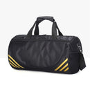Gym Duffle Bag Waterproof Taekwondo Travel Duffel Bag Outdoor Large Size Black - Black+Gold