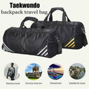 Gym Duffle Bag Waterproof Taekwondo Travel Duffel Bag Outdoor Large Size Black - Black+Gold