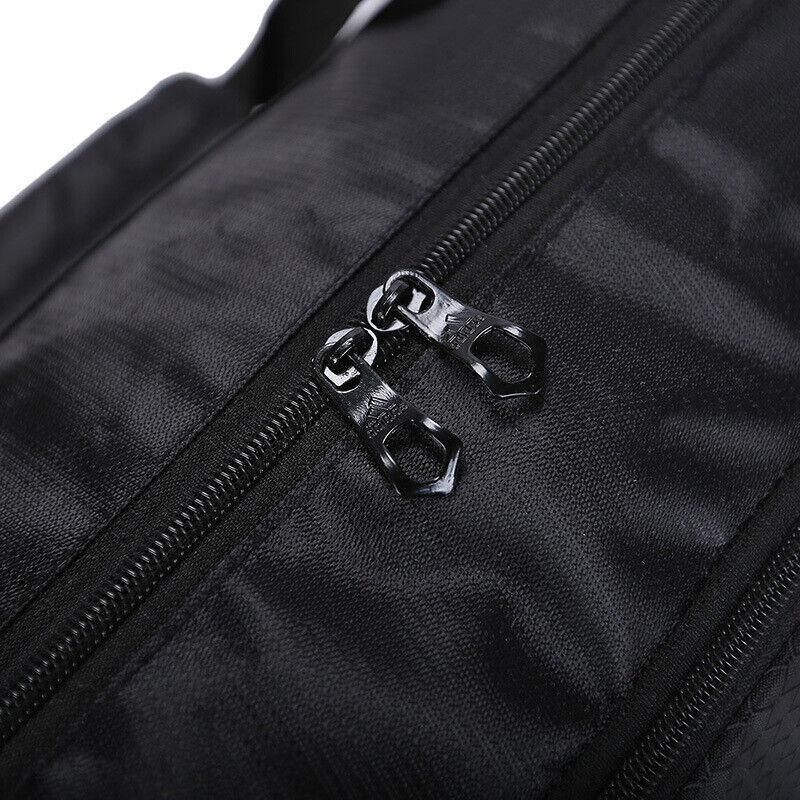 Gym Duffle Bag Waterproof Taekwondo Travel Duffel Bag Outdoor Large Size Black - Black+Siver