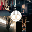 Adjustable Birch Gymnastics Rings for Home Fitness Exercise Equipment