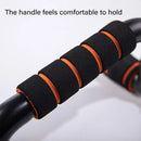H Shaped Push Up Bars Home Fitness Equipment for Chest Arm Shoulder Training - Blue