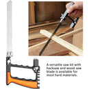 12PCS Mini Hand Saw Multifunction Tool Set for Wood Tile and Plastic Cutting