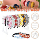Clear Acrylic Headband Storage Stand