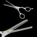 2Pcs Hair Cutting Thinning Scissors Set 6 Inch Salon Barber Shears Tool Kit