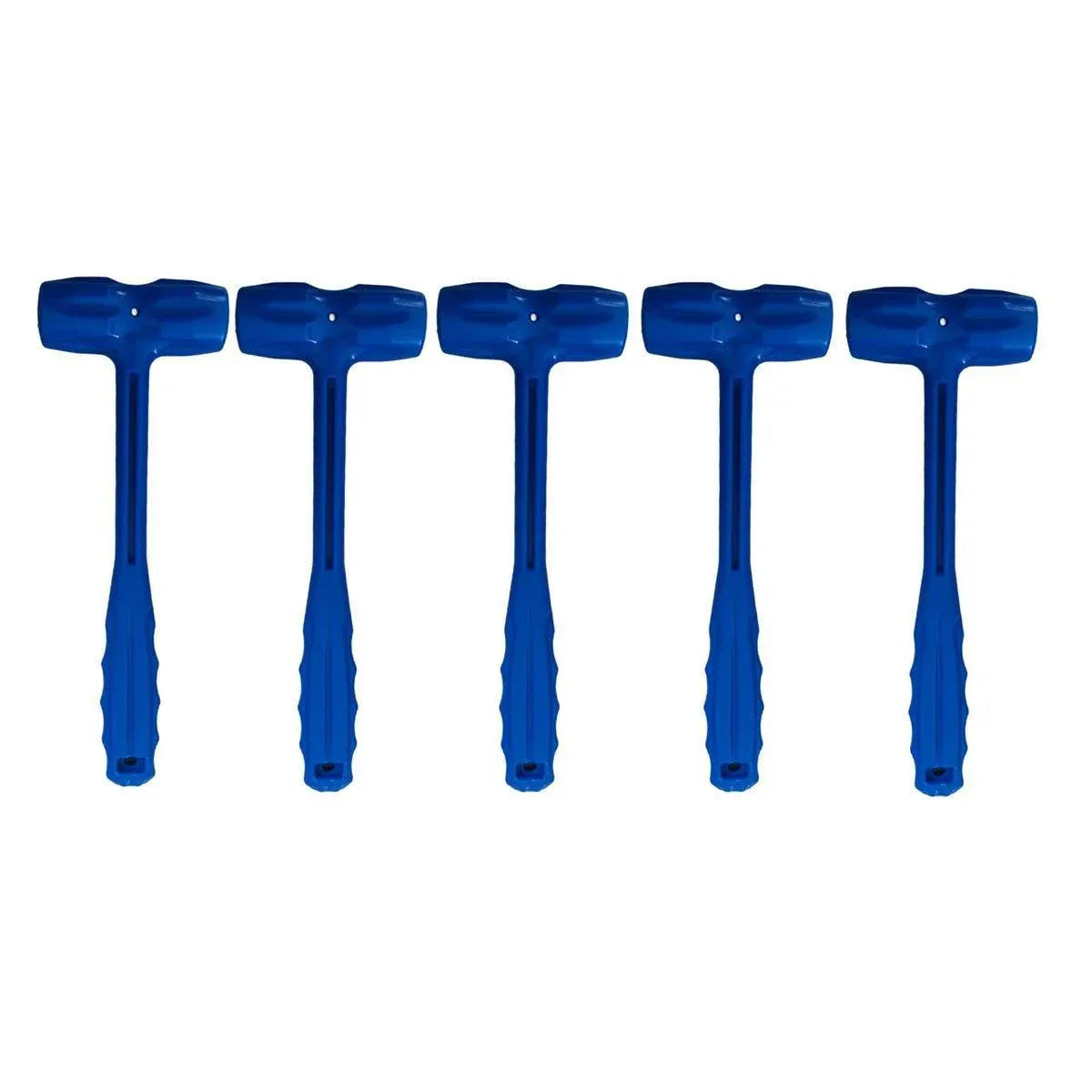 Portable Mini Plastic Hammer for Furniture Assembly and Decorative Use - Blue