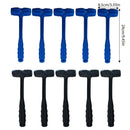 Portable Mini Plastic Hammer for Furniture Assembly and Decorative Use - Blue