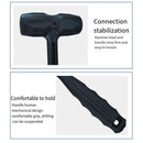 Portable Mini Plastic Hammer for Furniture Assembly and Decorative Use - Blue