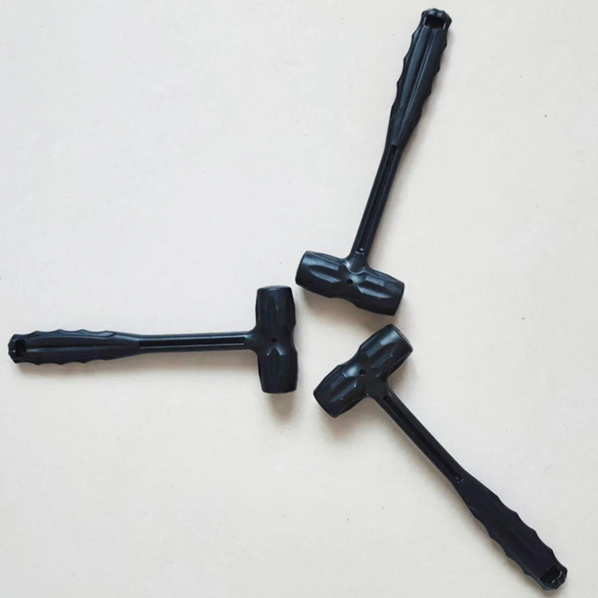 Portable Mini Plastic Hammer for Furniture Assembly and Decorative Use - Blue