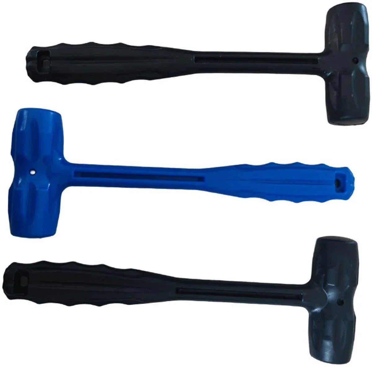 Portable Mini Plastic Hammer for Furniture Assembly and Decorative Use - Blue