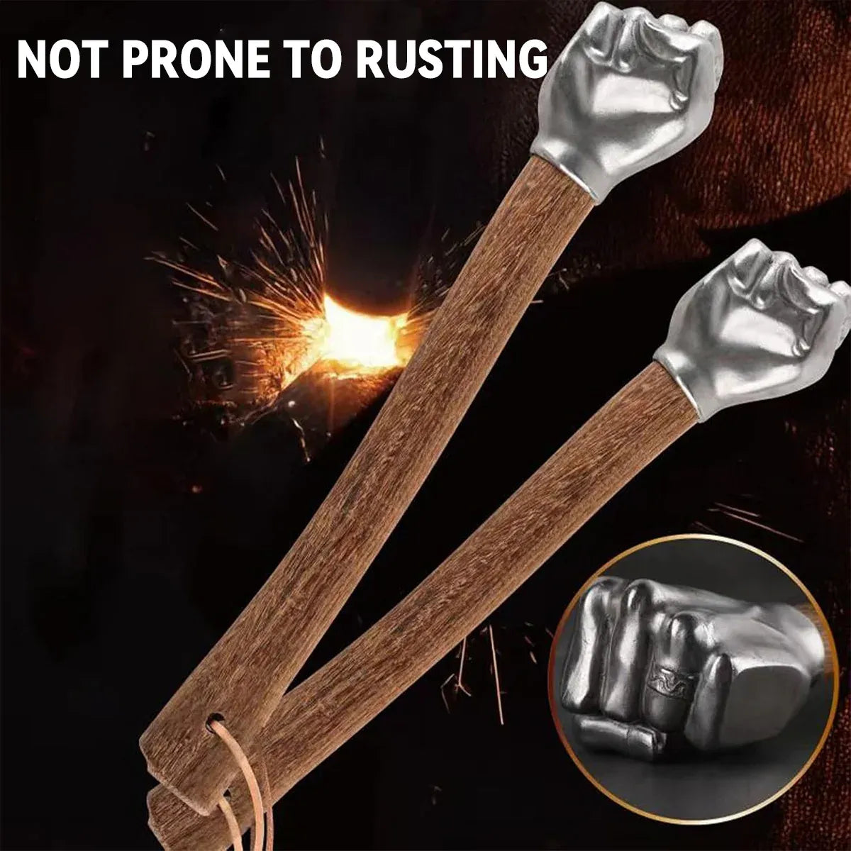 Stainless Steel Multi Functional Fist Hammer Durable Emergency for Car Home Use