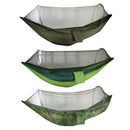 Camping Hammock Tent Set Double Outdoor Hanging Bed With Mosquito Net For Travel - Camouflage