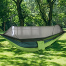 Camping Hammock Tent Set Double Outdoor Hanging Bed With Mosquito Net For Travel - Camouflage