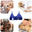 L Size Hammock Helper Pet Dog Cat Grooming Restraint Bags For Bathing Trimming Nail - Black
