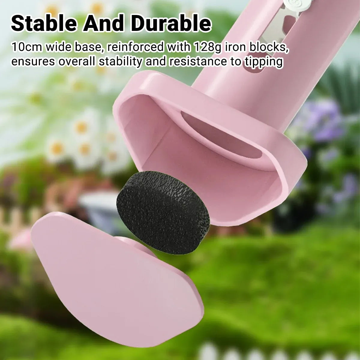 Hamster Water Dispenser Kettle Large Leak Proof Bracket Pet Drinking Supplies - Pink