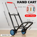 Folding Hand Trolley Heavy Duty Solid Wheel or Stair Climber Tri Wheel for Moving - Stair Climber