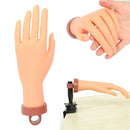 Manicure Practice Hand Mould Simulation Fake Hand Desktop Holder for Nail Art
