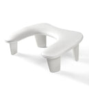 Manicure Hand Rest PU Leather Nail Arm Cushion Portable Tilting Detachable Pad