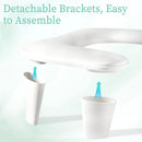 Manicure Hand Rest PU Leather Nail Arm Cushion Portable Tilting Detachable Pad