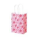 30x Valentines Day Love-Themed Tote Bag Elegant Kraft Paper Handbag Lightweight - Y171