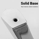 Cabinet Door Handle Bright Silver Modern Simple Wardrobe Kitchen Bathroom Pull - 192mm
