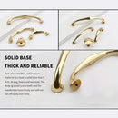 Copper Cabinet Handles Gold Drawer Pulls 3 Sizes Simple Closet Door Handle - 128mm