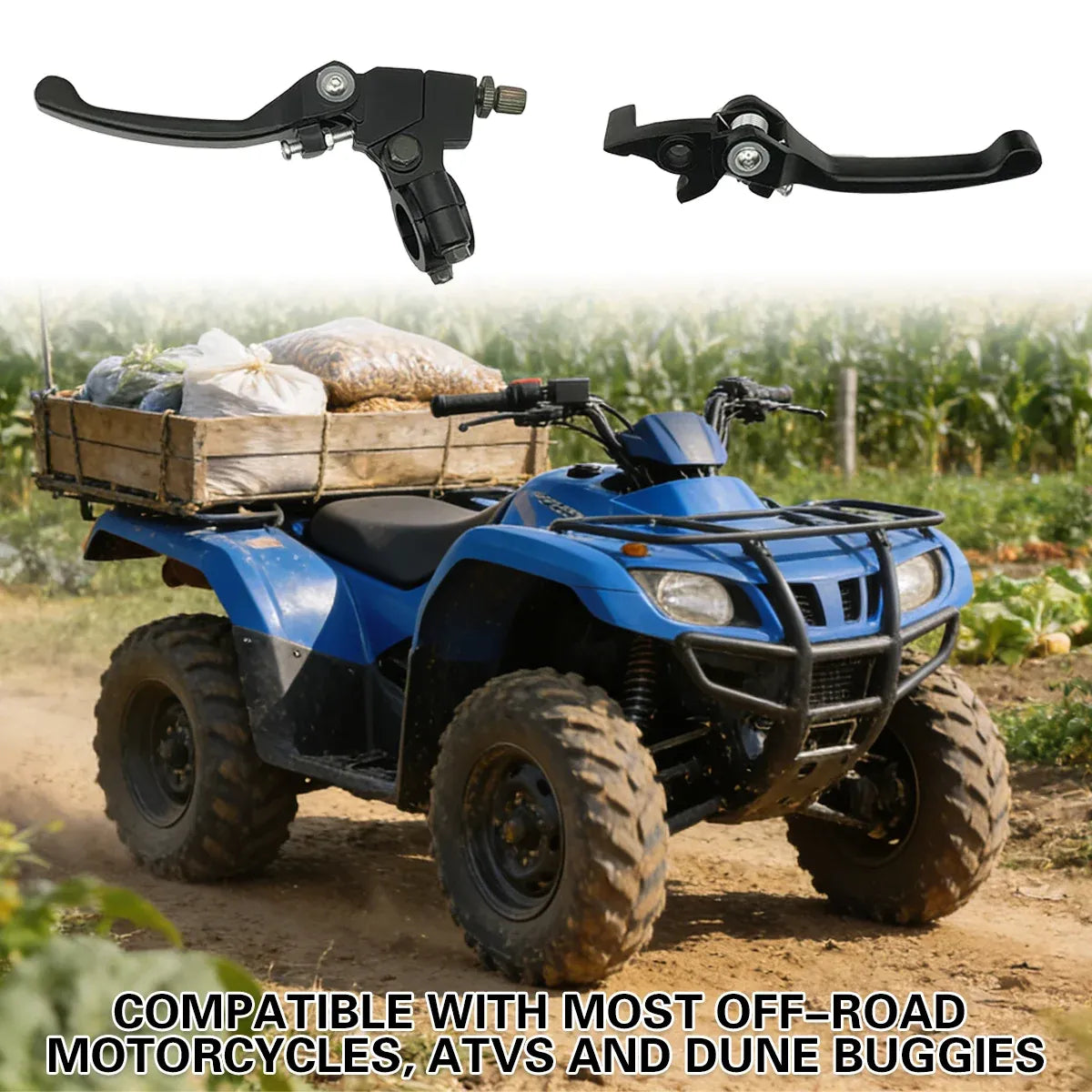 Folding Brake Clutch Lever Set Left Right Handle Off Road Motorcycle ATV Use
