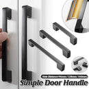 Dark Grey Modern Simple Wardrobe Handle 96/128/160mm Drawer Cabinet Door Pull - 128mm