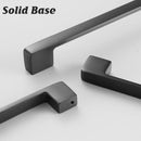 Dark Grey Modern Simple Wardrobe Handle 96/128/160mm Drawer Cabinet Door Pull - 128mm