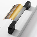 Dark Grey Modern Simple Wardrobe Handle 96/128/160mm Drawer Cabinet Door Pull - 128mm