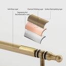 Bronze Cabinet Door Handle Retro Chinese Style Pull for Closet Drawer Furniture - 128mm-Hole Distance