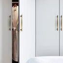 Bronze Cabinet Door Handle Retro Chinese Style Pull for Closet Drawer Furniture - 192mm-Hole Distance