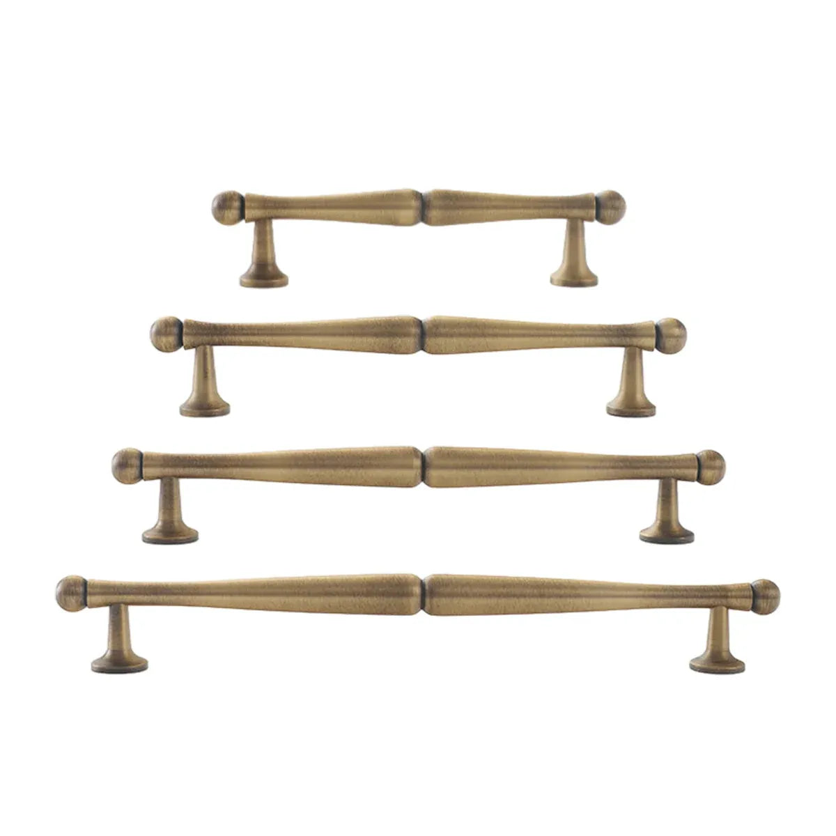 Bronze Cabinet Door Handle Retro Chinese Style Pull for Closet Drawer Furniture - 96mm-Hole Distance