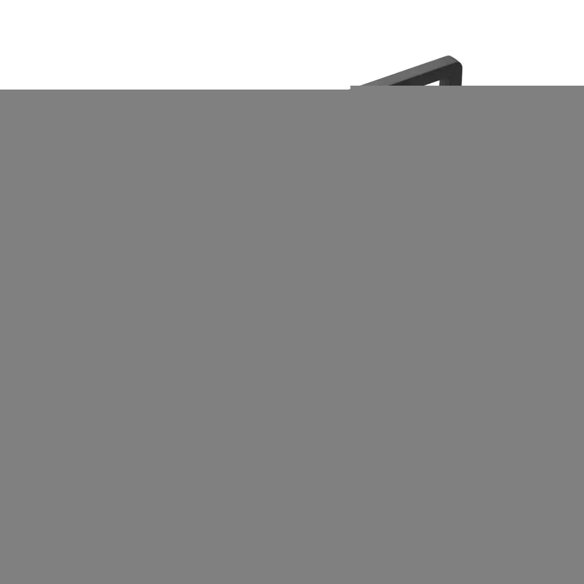 128mm 224mm Wardrobe Cabinet Door Handle Modern Simple Drawer Pull Furniture - Grey-128mm