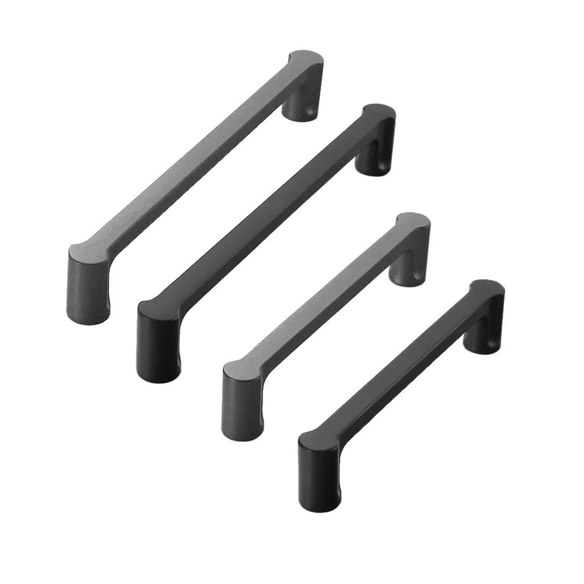 Modern Simple Cabinet Door Handle 96mm 128mm Long Pull for Kitchen Furniture - Grey - 96mm
