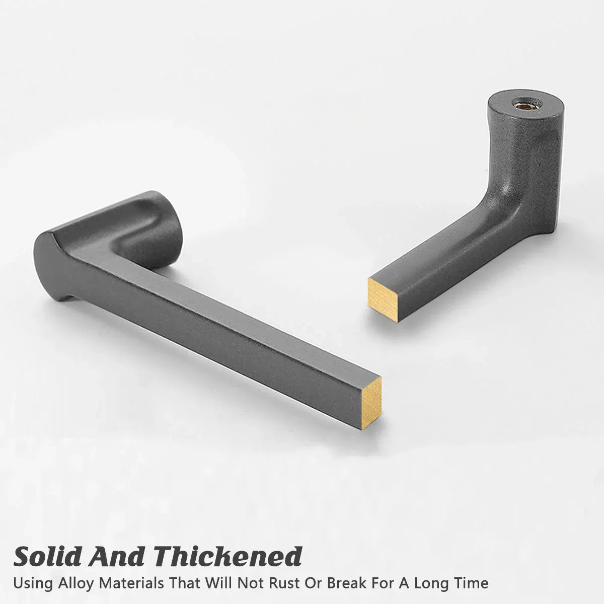 Modern Simple Cabinet Door Handle 96mm 128mm Long Pull for Kitchen Furniture - Grey - 96mm