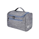 Womens Cosmetic Bag Make Up Case Travel Toiletry Wash Organiser Vanity Nail Box - Grey