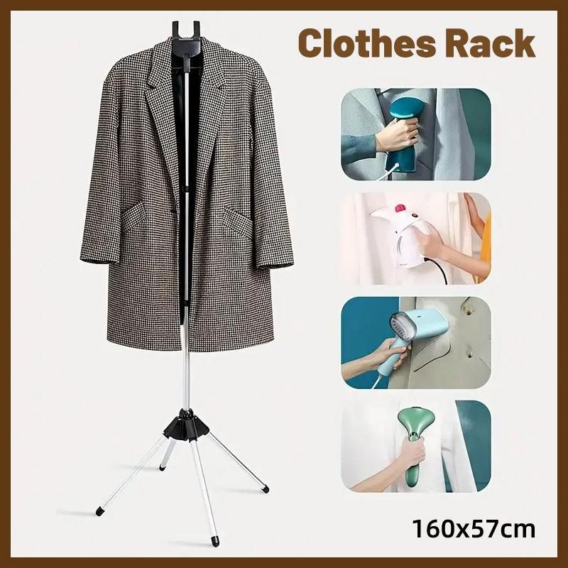 Home Floor Standing Ironing Rack Shelf Storage Organizer for Laundry Room