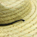 Handmade Braided Wide Brim Summer Straw Jazz Hat Beach Sun Protection Outdoor
