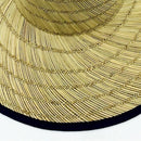 Handmade Braided Wide Brim Summer Straw Jazz Hat Beach Sun Protection Outdoor