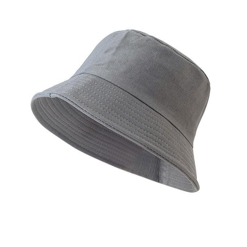 9 Colours Unisex Sun Bucket Hat Perfect for Outdoor Adventures - Orange