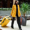 1-Piece Grey Felt Hat and Clothing Storage Case
