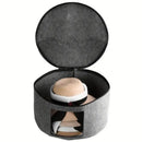 1-Piece Grey Felt Hat and Clothing Storage Case