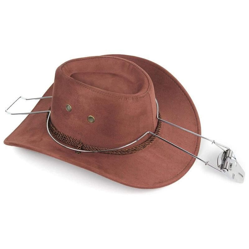 Car Hat Holder Spring Loaded Rack for Akubra Hard Hat Riding Helmet Storage