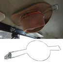 Car Hat Holder Spring Loaded Rack for Akubra Hard Hat Riding Helmet Storage
