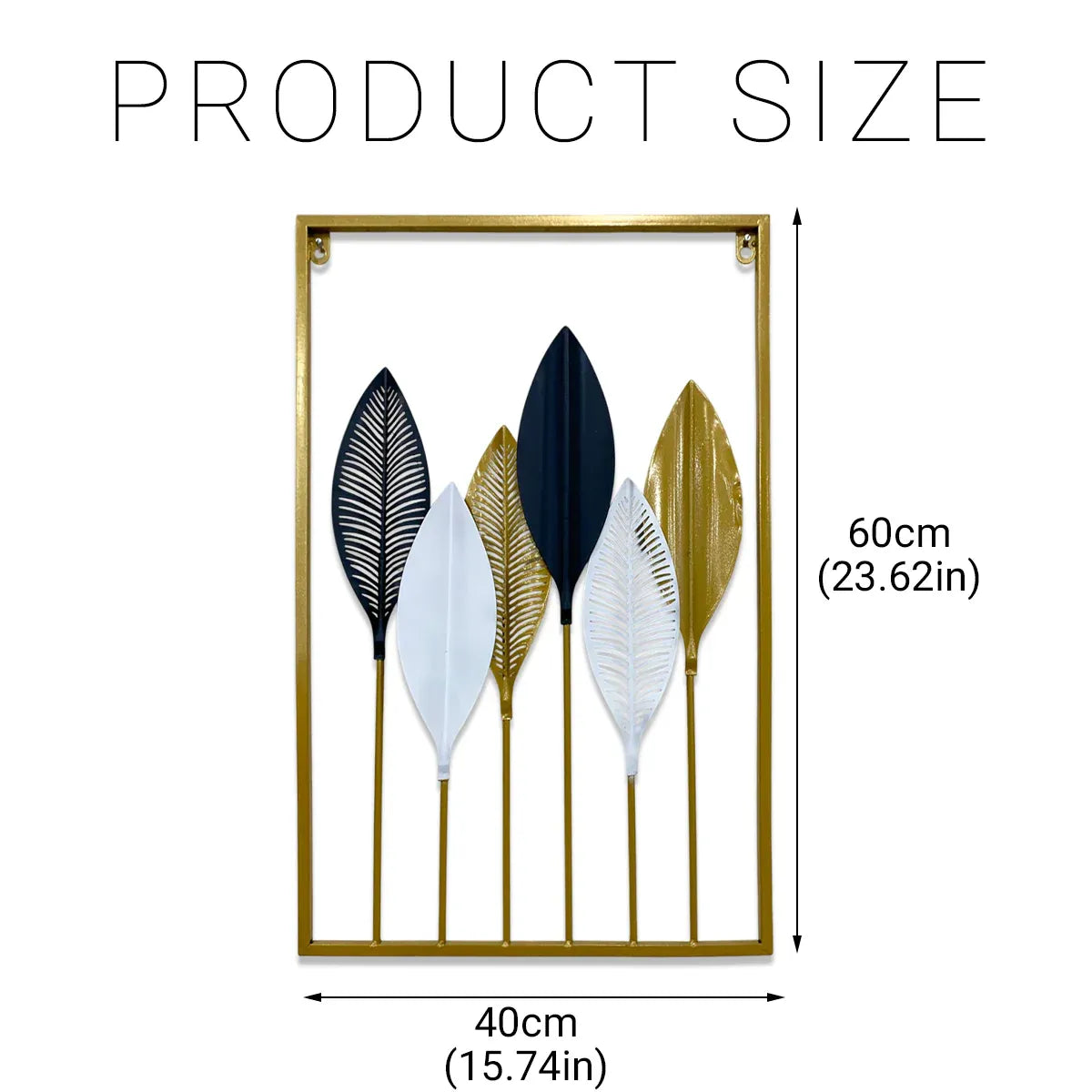 Simple Iron Wall Decoration Wall Hanging TV Background Dining Room Porch Decor