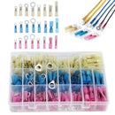 240PCS Heat Shrink Wire Connectors Electrical Crimp Marine Automotive Terminals