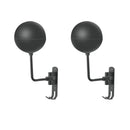 2PCS Motorcycle Helmet Rack Hole free Hat Display Wall Hanging Holder Rack