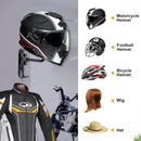 2PCS Motorcycle Helmet Rack Hole free Hat Display Wall Hanging Holder Rack